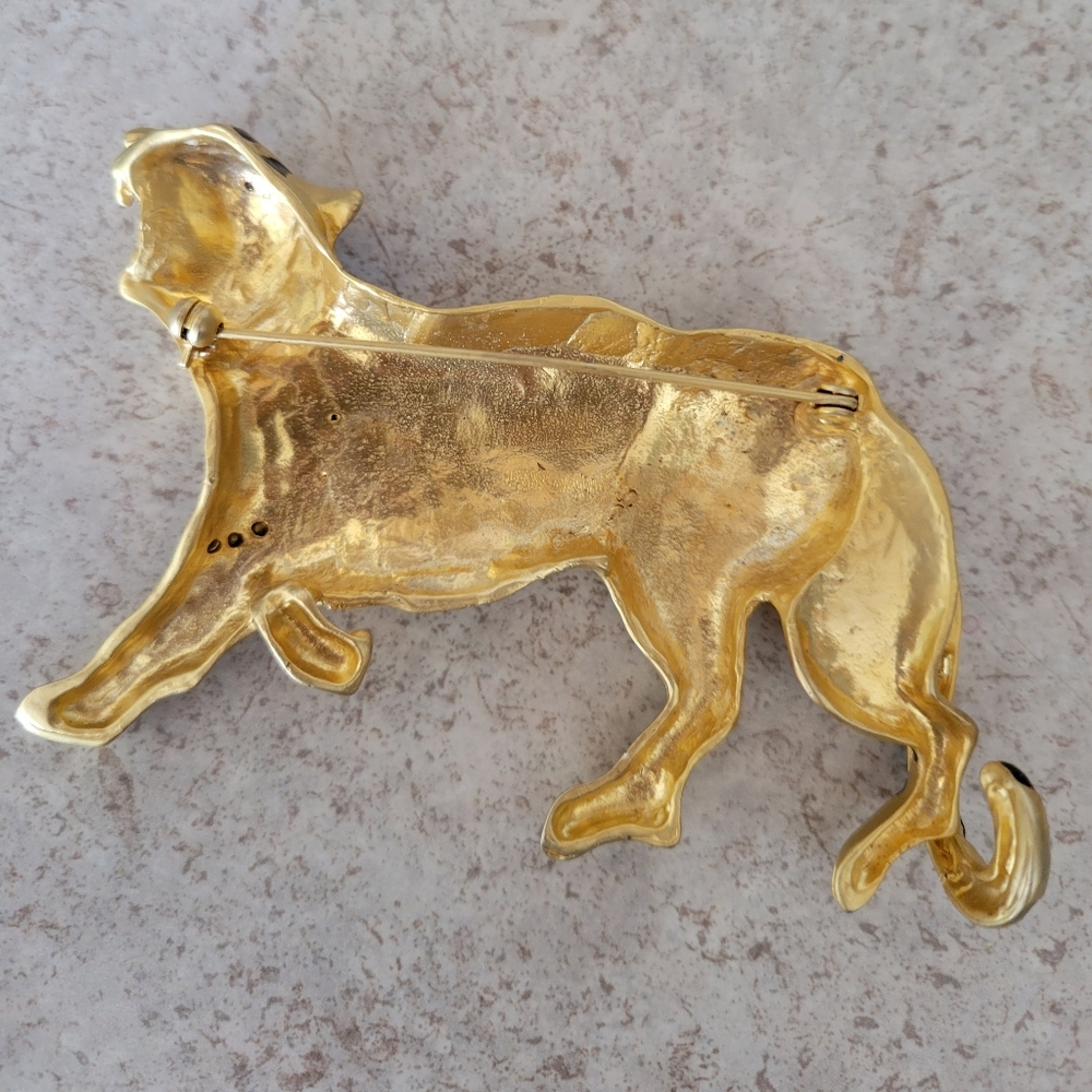 Tiger Brooch - Picture 2 of 2